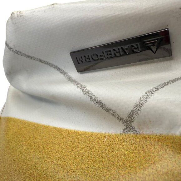 Large Tote Bag, Zippered Gym / Work, Shopper.  RAREFORM Brand.  White Tan - Picture 10 of 13